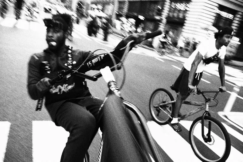 Two men on Bikes